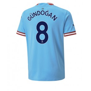 Manchester City Ilkay Gundogan #8 Hemmatröja 2022-23 Korta ärmar